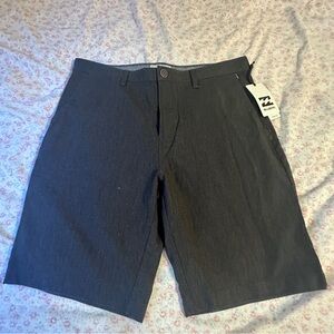 Billabong Hybrid Shorts Mens Size 34 Black Stretch Casual Surf NWT